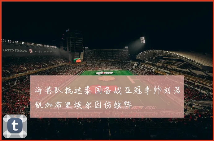 海港队抵达泰国备战亚冠李帅刘若钒加布里埃尔因伤缺阵